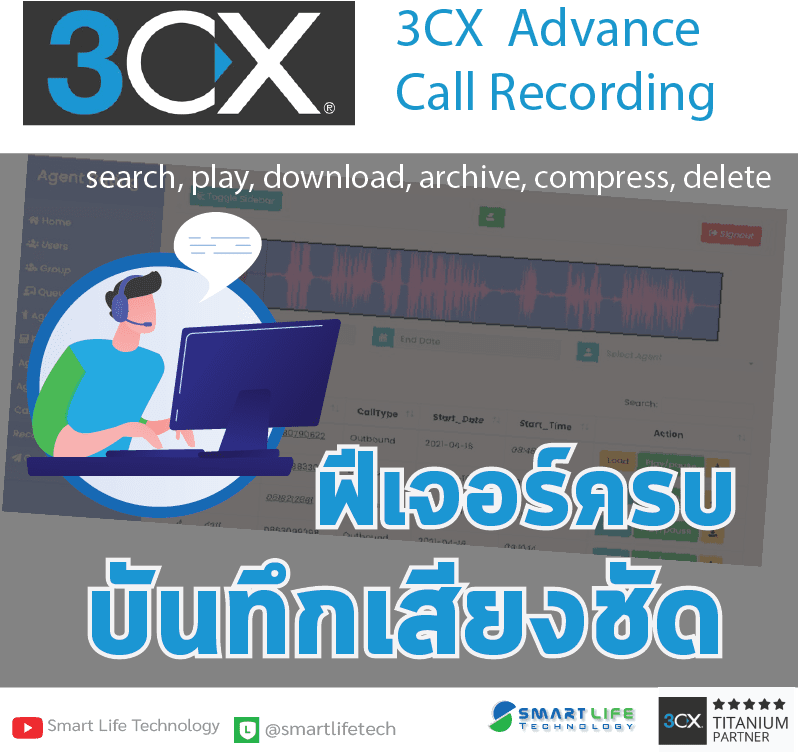 3CX Advanced Call Recording 